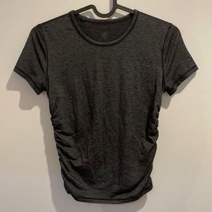 Lululemon All It Takes stretchy ruched crop top tee
